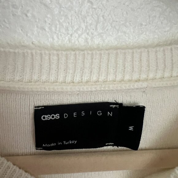 ASOS White Sleeveless Button Tank Top - Picture 5 of 5